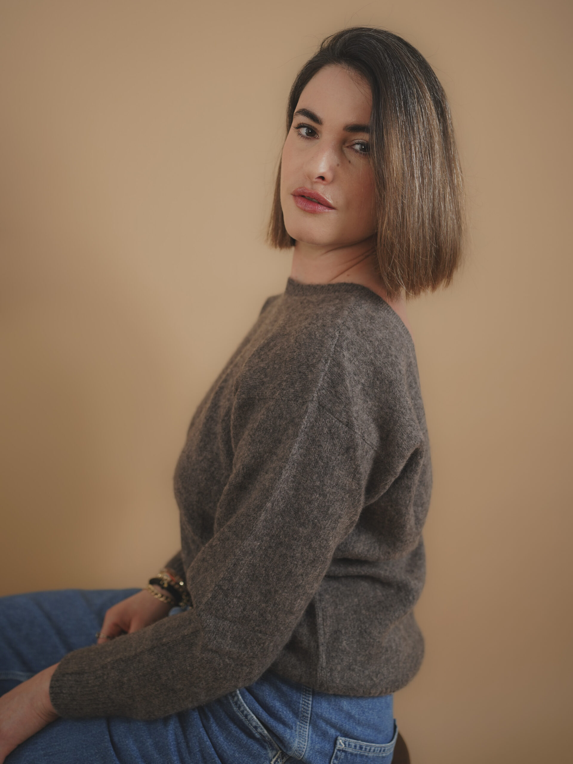 Tamashii - Avril 2024 - (c) Roxane De Almeida (20 sur 80) Pull Lilou Taupe Large 4