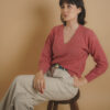 Laura cochet - Victoria Corail 3 Victoria Pull 100% cachemire corail